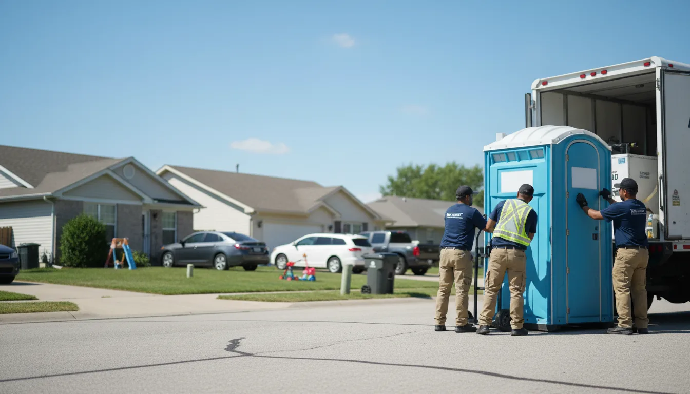 Standard Porta Potty Rentals in Louisiana near me